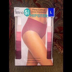 Felina Women’s Panties Size L Seamless Soft Stretch Underwear NWT - A113